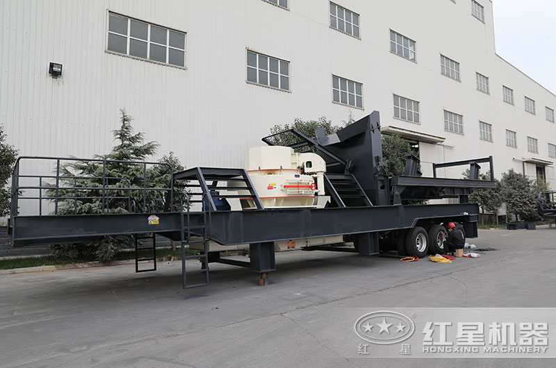車載移動(dòng)一體制砂機(jī)可以定制屬于你的專屬色